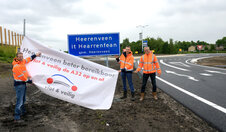 Op- en afritten Heerenveen/Oranjewoud (11) weer geopend voor verkeer